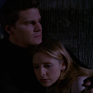 Buffy and Angel in "Forever"