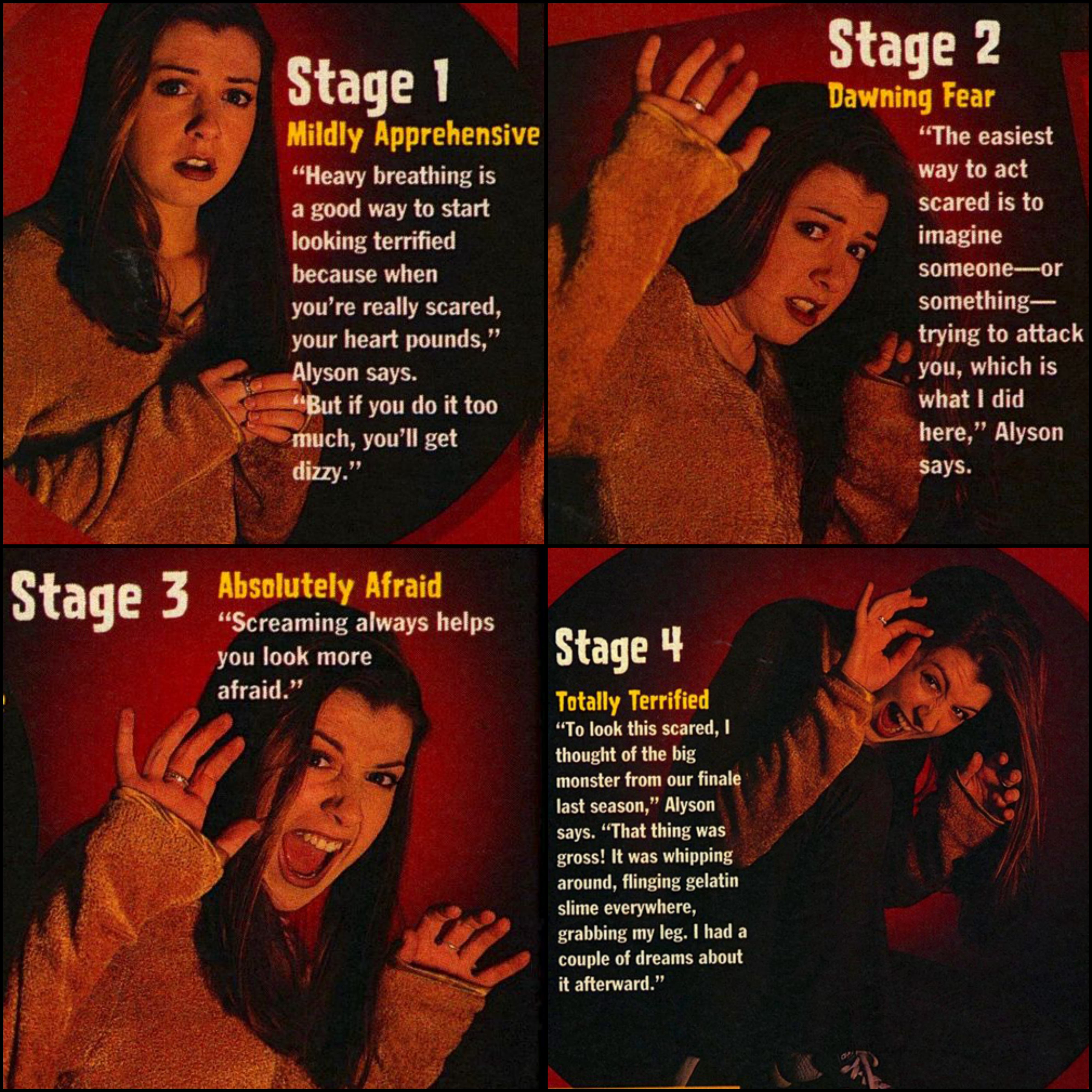How to Act Scared